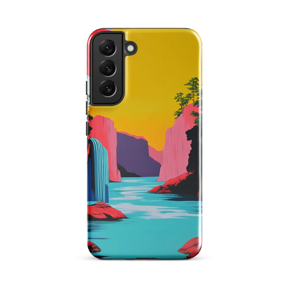 Dreamscape of Pink Cliffs and Turquoise Waters