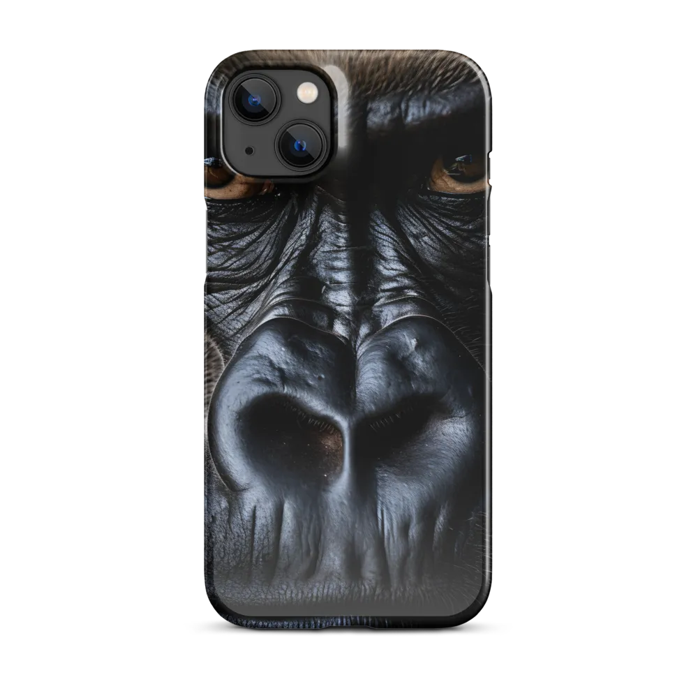 Gaze of the Wild: A Gorilla's Portrait
