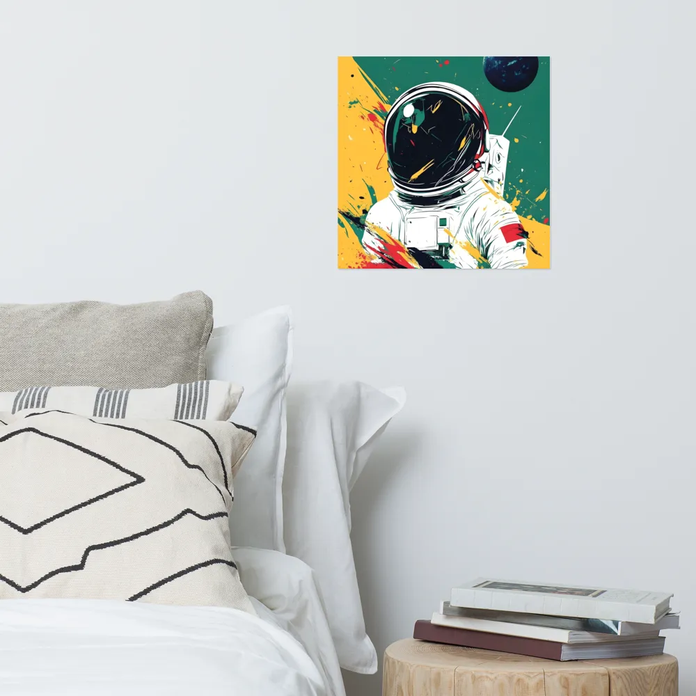 Galactic Explorer: A Modern Odyssey | Poster | 16″×16″