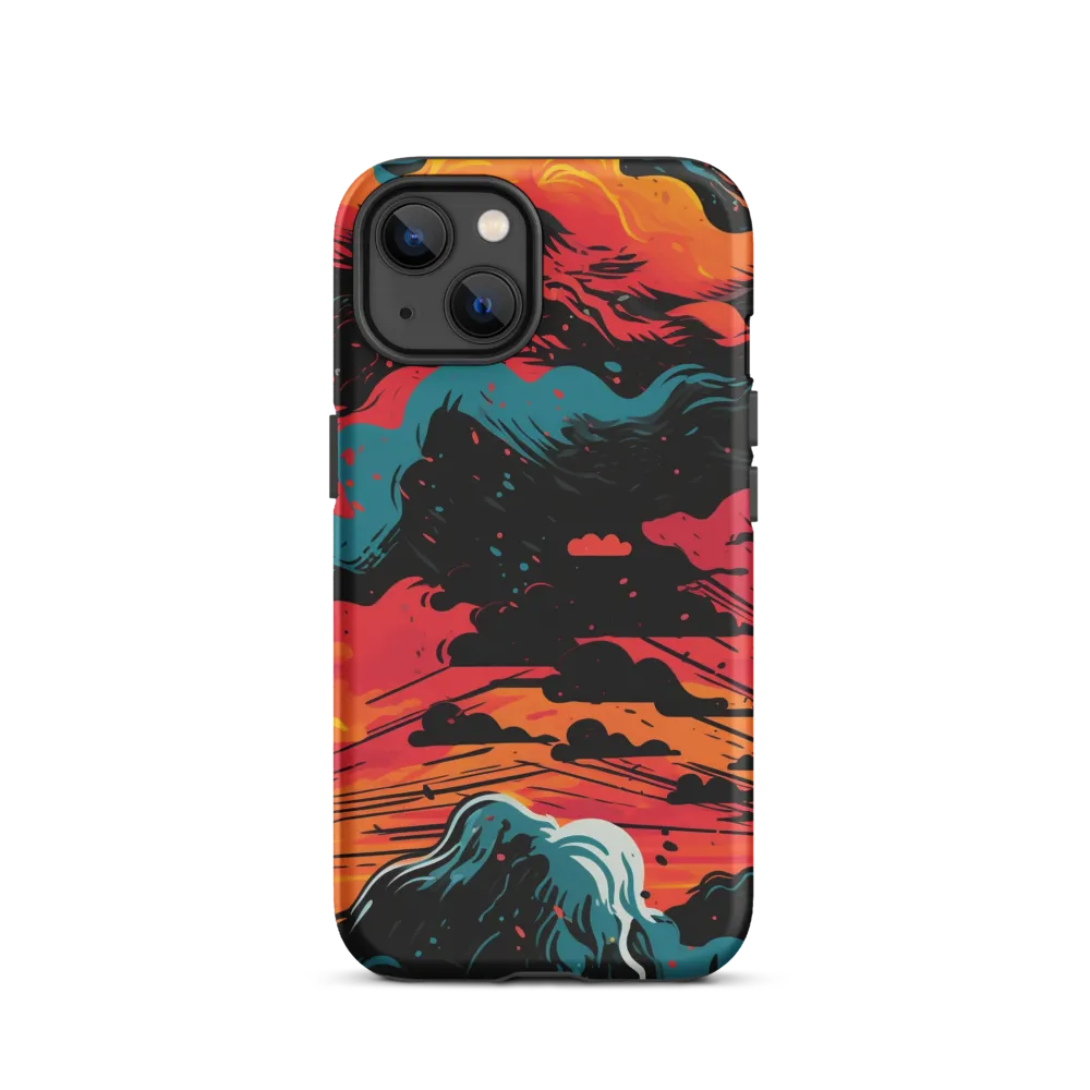 Ethereal Twilight: A Dramatic Landscape in Motion