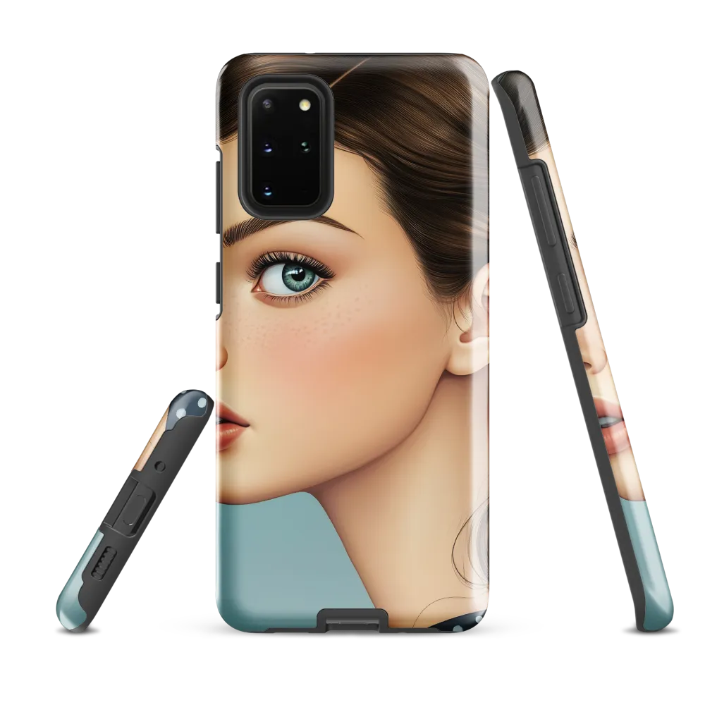 Captivating Gaze: A Modern Portrait