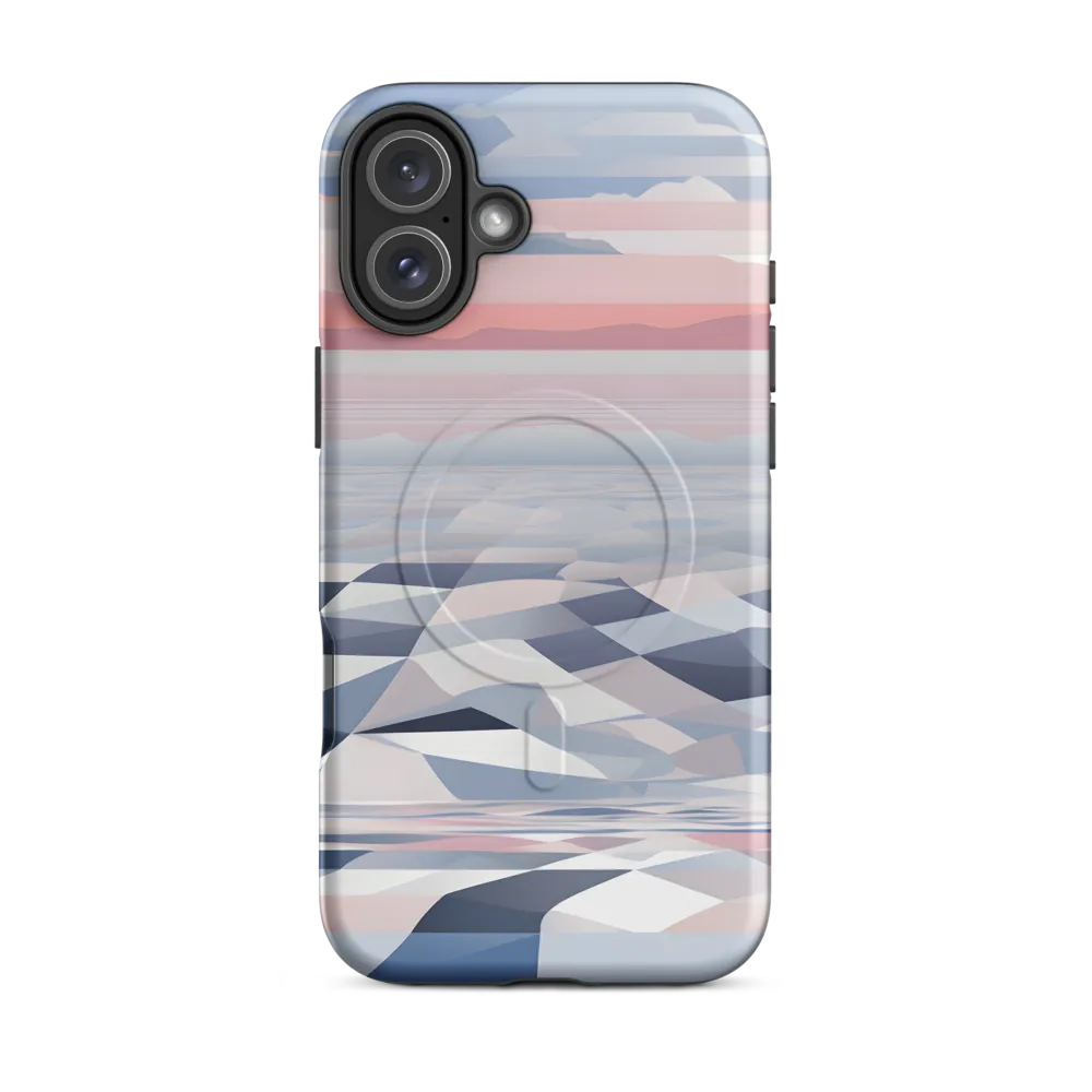 Serenity in Abstraction | Phone Case |  16 Plus | MagSafe® Tough Case | Matte