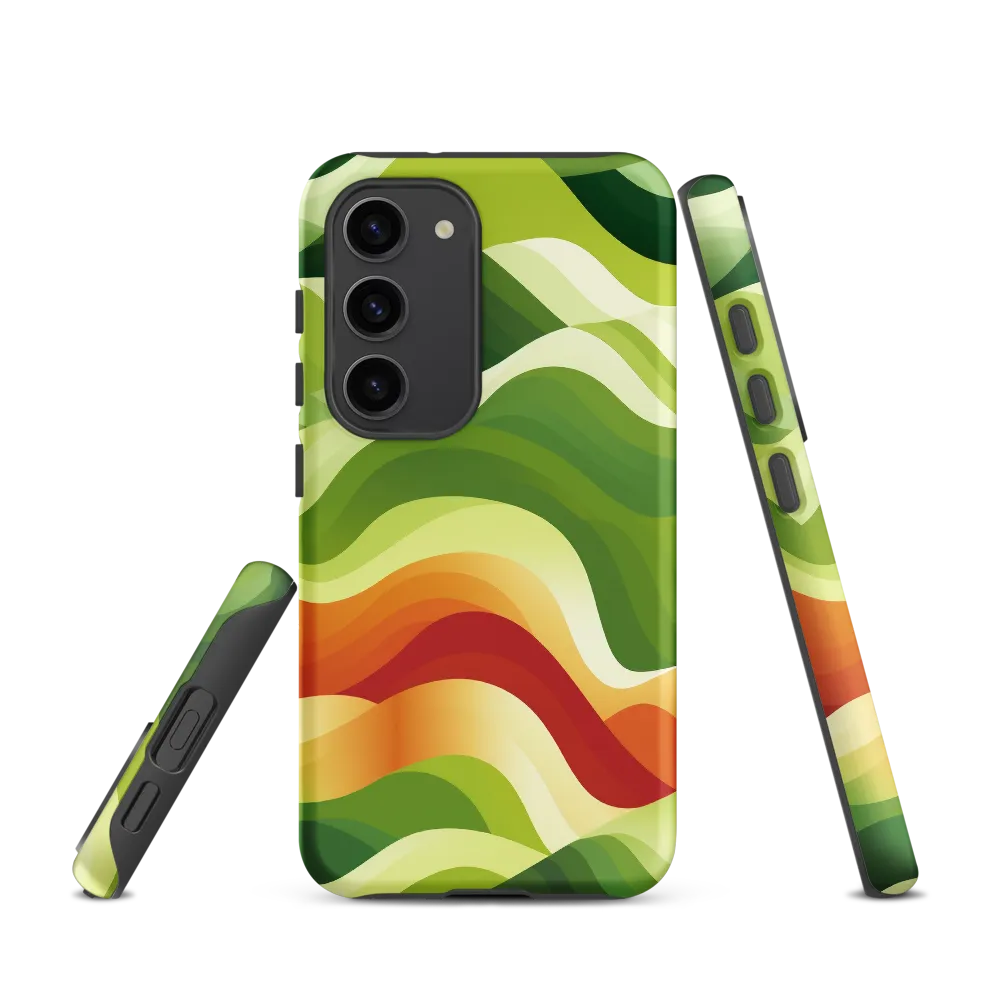Waves of Nature | Phone Case |  S23 | Tough Case | Matte