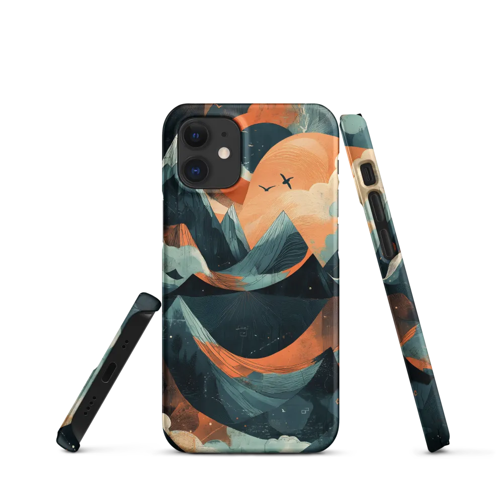 Ethereal Mountain Dreams | Phone Case |  12 Mini | Snap Case | Matte
