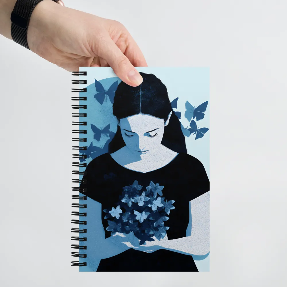 Embrace of Tranquility | Spiral Notebook