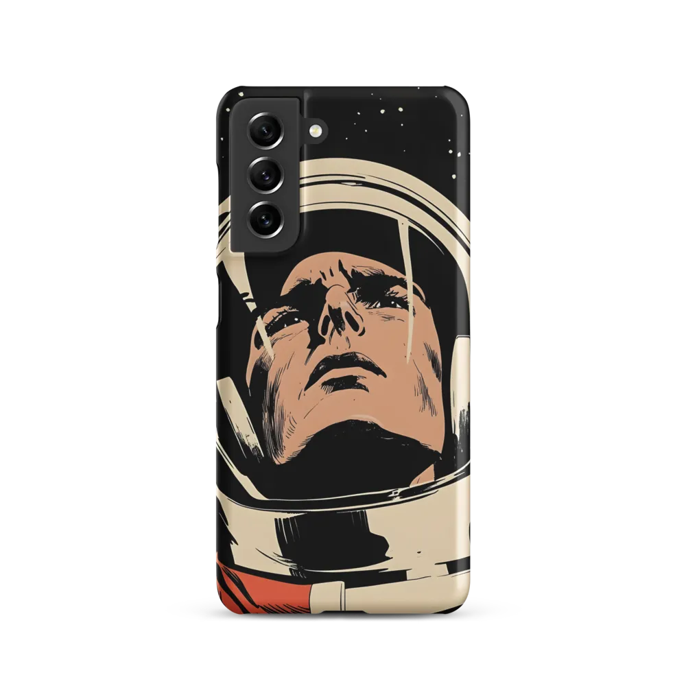 Gaze of the Astronaut | Phone Case |  S21 | Snap Case | Matte