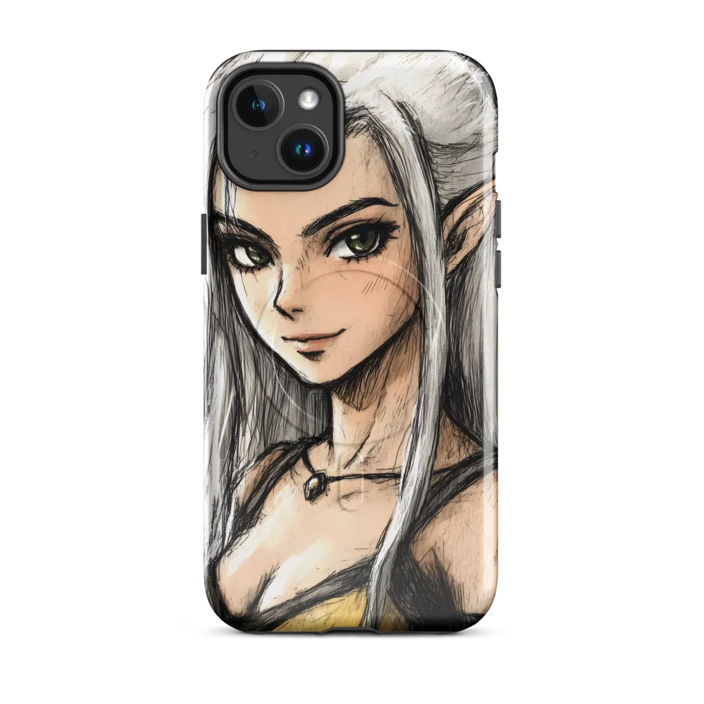 Ethereal Elegance: The Elf's Portrait