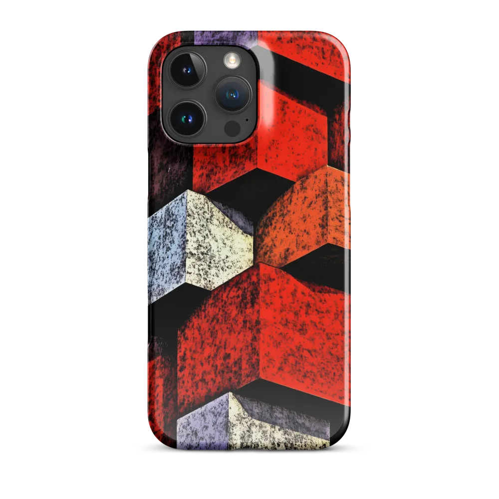 Stacked Cubes — Red Facade Study