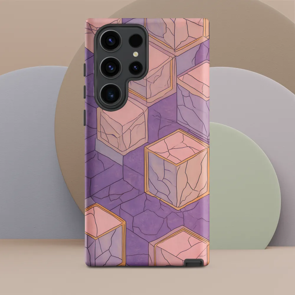 Cubist Echoes | Phone Case |  S23 Ultra | Tough Case | Matte