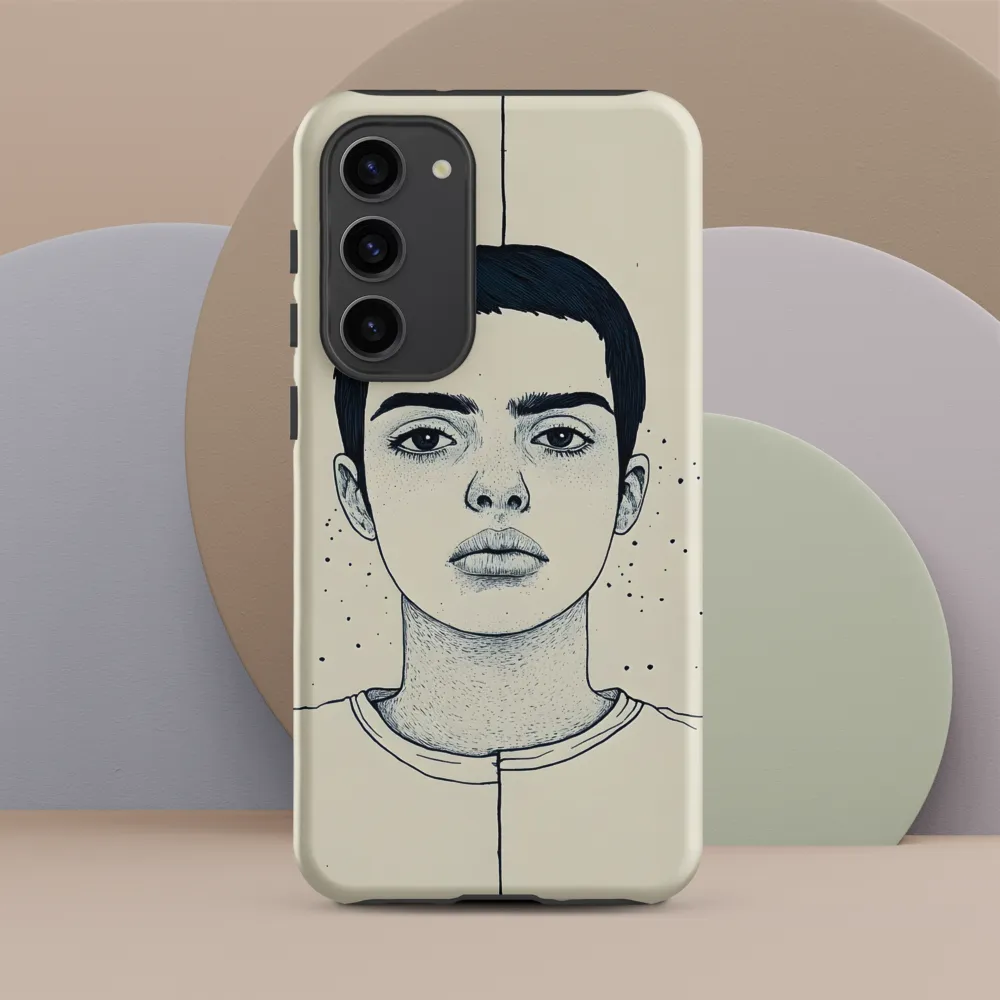 Embodying Serenity: A Contemporary Portrait