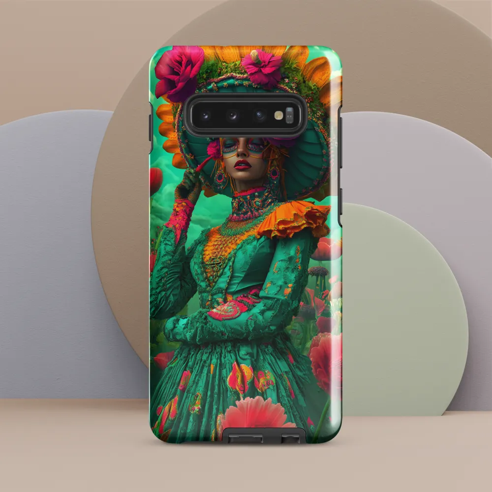 The Blooming Spectacle | Phone Case |  S10 Plus | Tough Case | Glossy