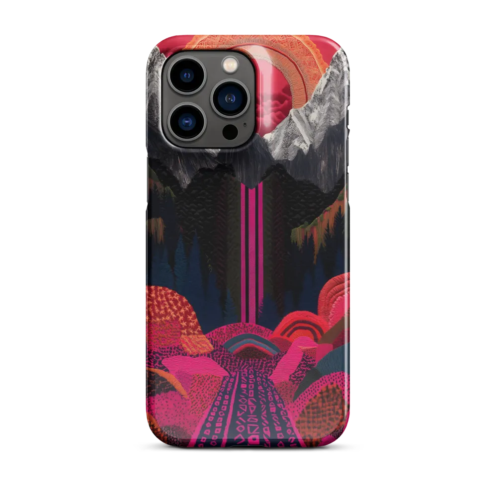 Ethereal Cascade: A Surreal Landscape