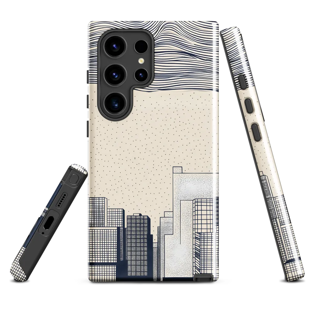 Urban Patterns: A Minimalist Skyline