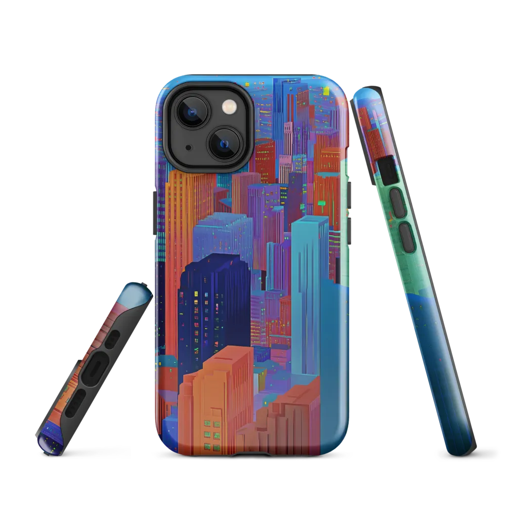 Vibrant Metropolis in Twilight