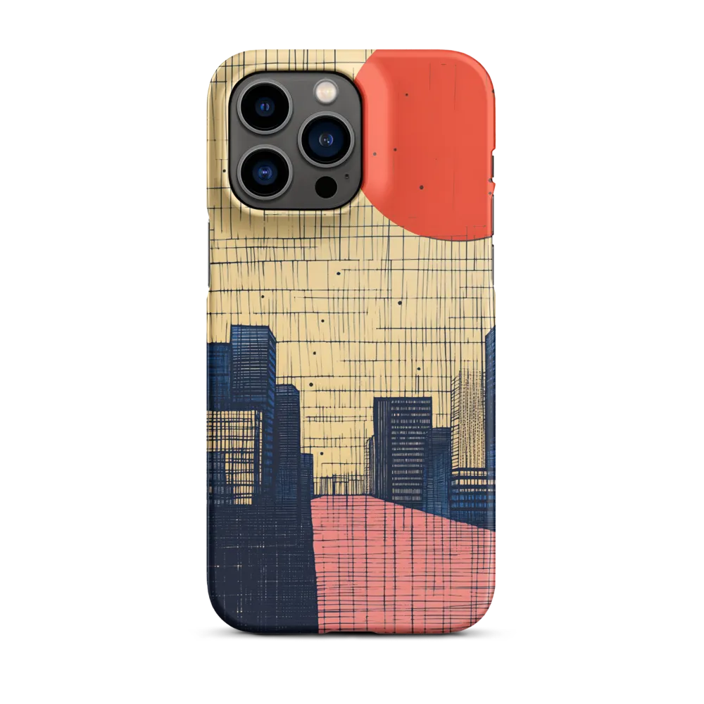 Urban Echoes: A Minimalist Cityscape