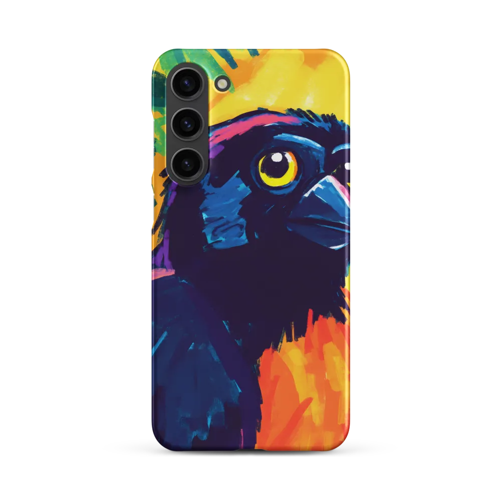 Vivid Avian Encounter
