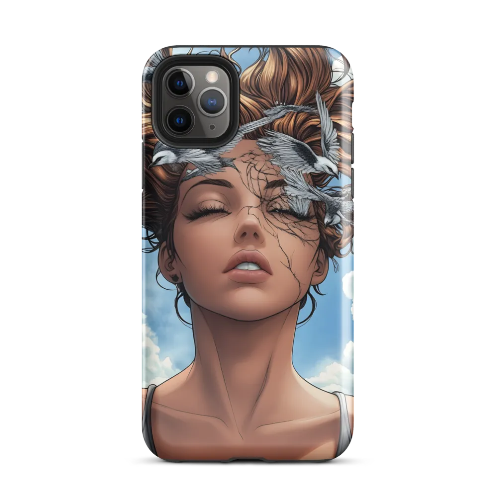 Breaking Free: The Flight of Self-Discovery | Phone Case |  11 Pro Max | Tough Case | Glossy