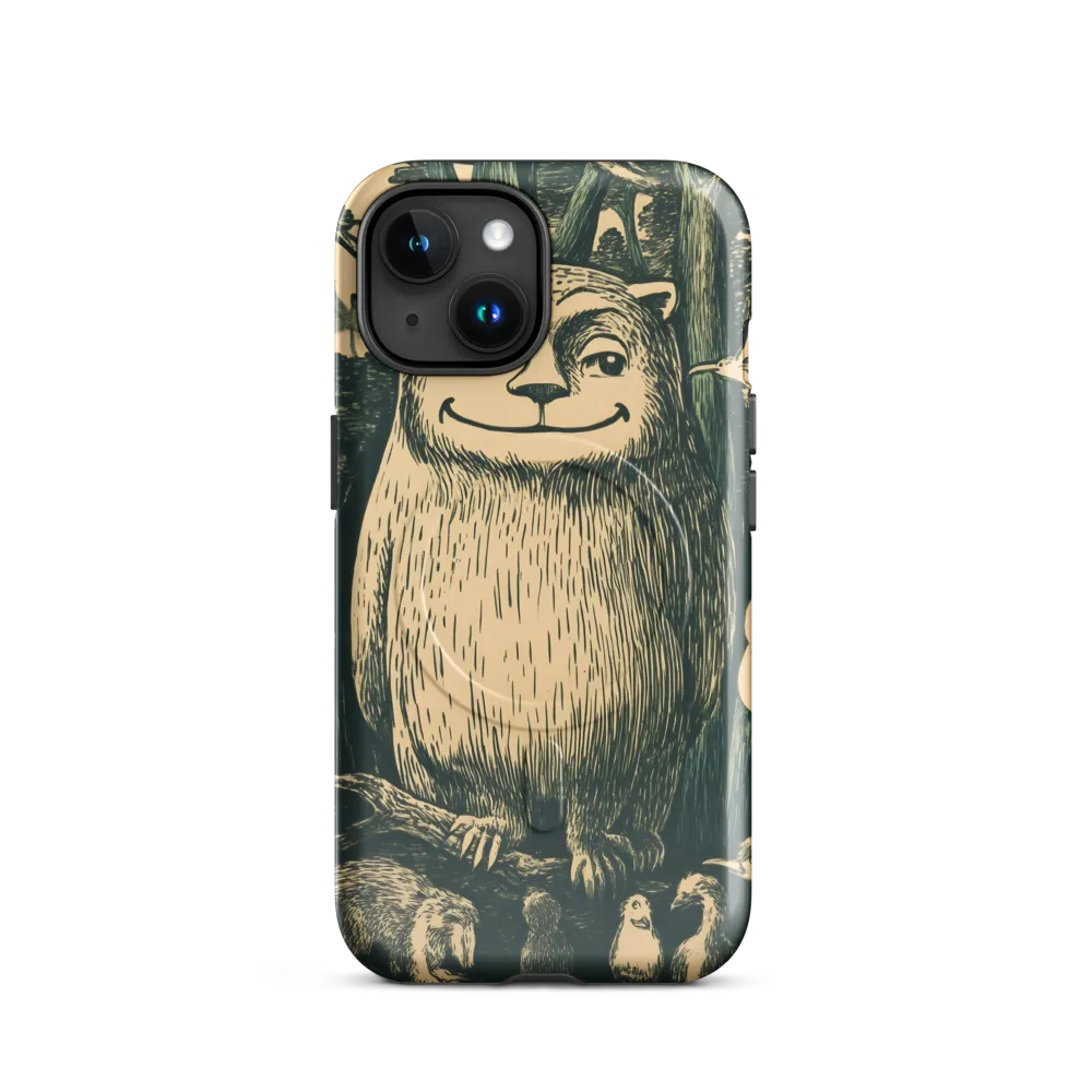Forest Guardian: A Whimsical Encounter