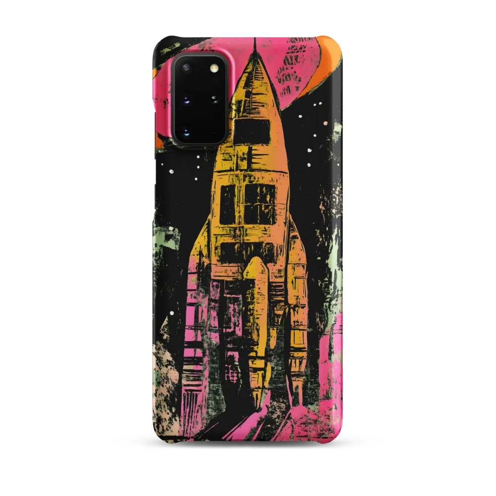 Cosmic Voyage: A Surreal Rocket Adventure
