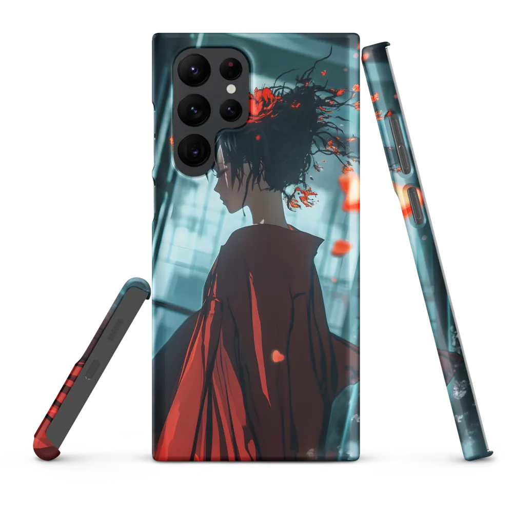 Floral Elegance | Phone Case |  S22 Ultra | Snap Case | Matte