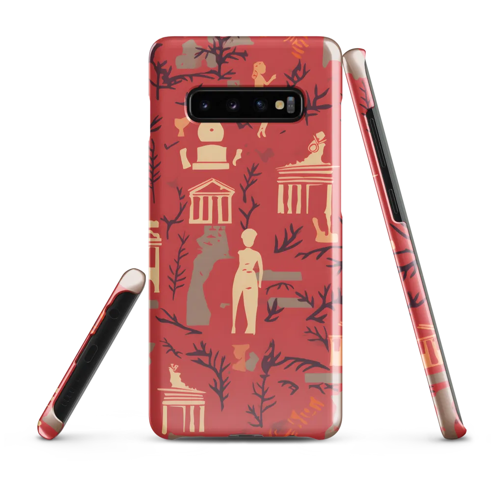 Harmony of Figures and Architecture | Phone Case |  S10 Plus | Snap Case | Glossy