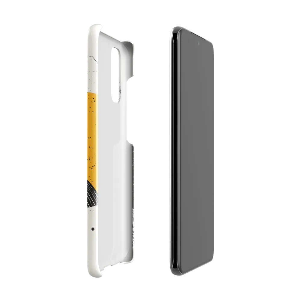 Dynamic Harmony in Black and Yellow