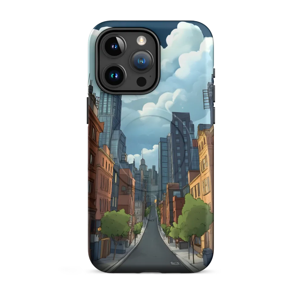 Urban Serenity: A Digital Cityscape