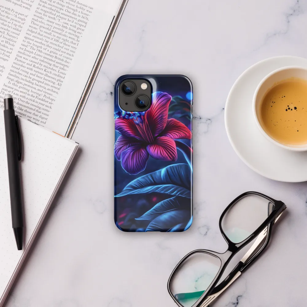 Illuminated Serenity: The Surreal Blossom