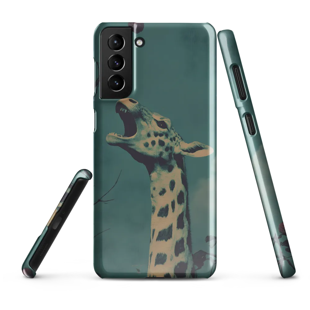 Whispers of the Tall: A Surreal Giraffe Encounter
