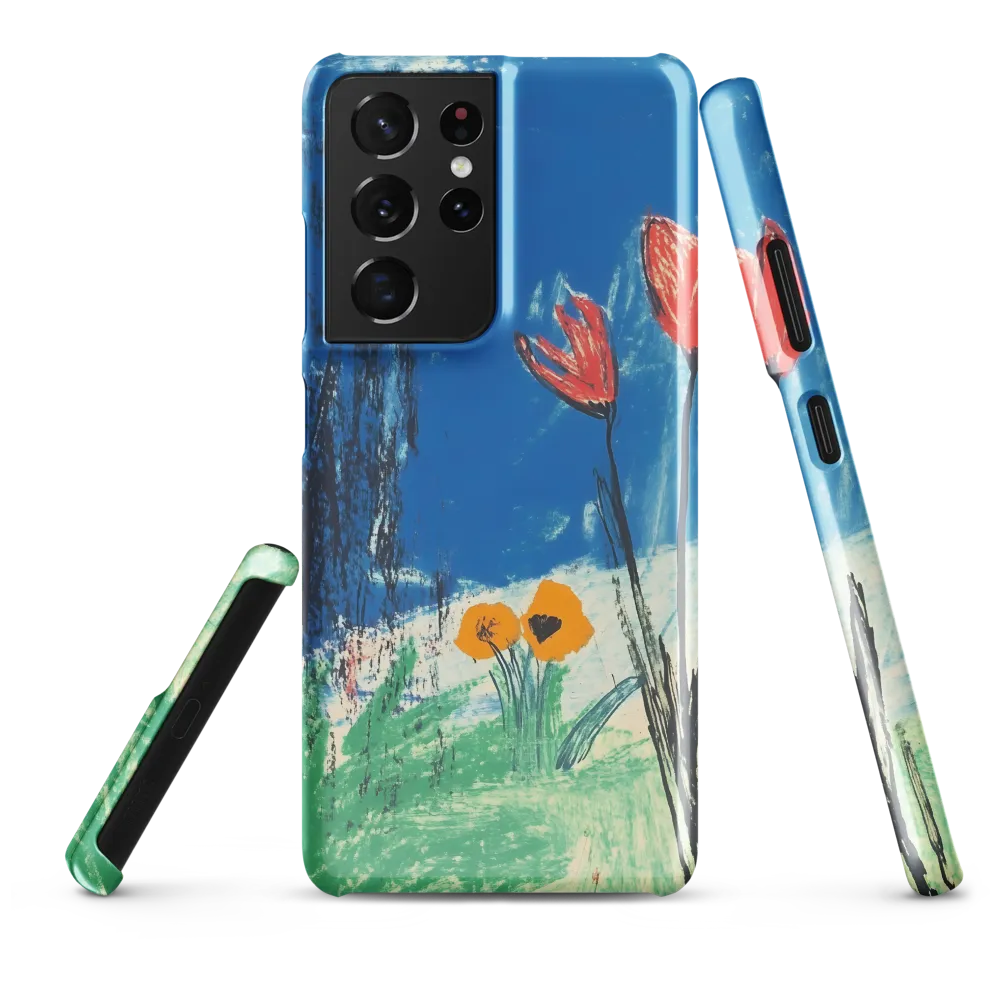 Joyful Blossoms in Blue