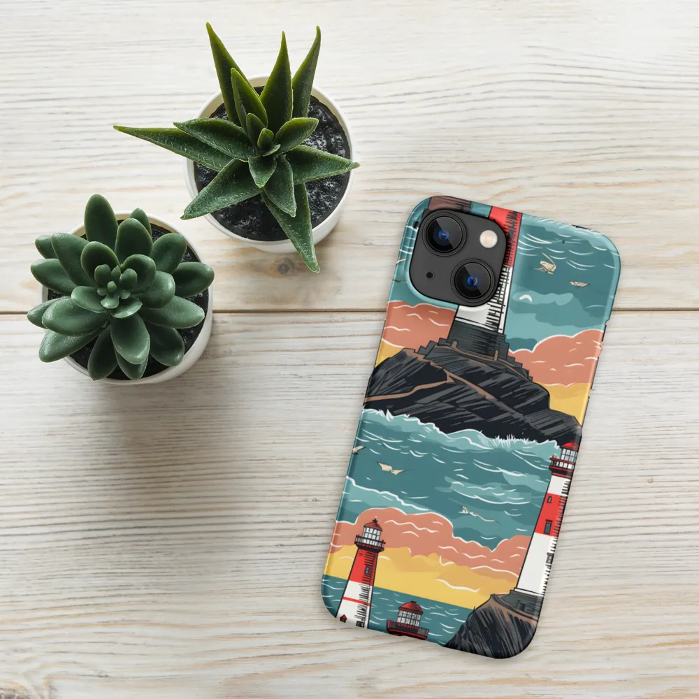 Lighthouses in a Whimsical Ocean