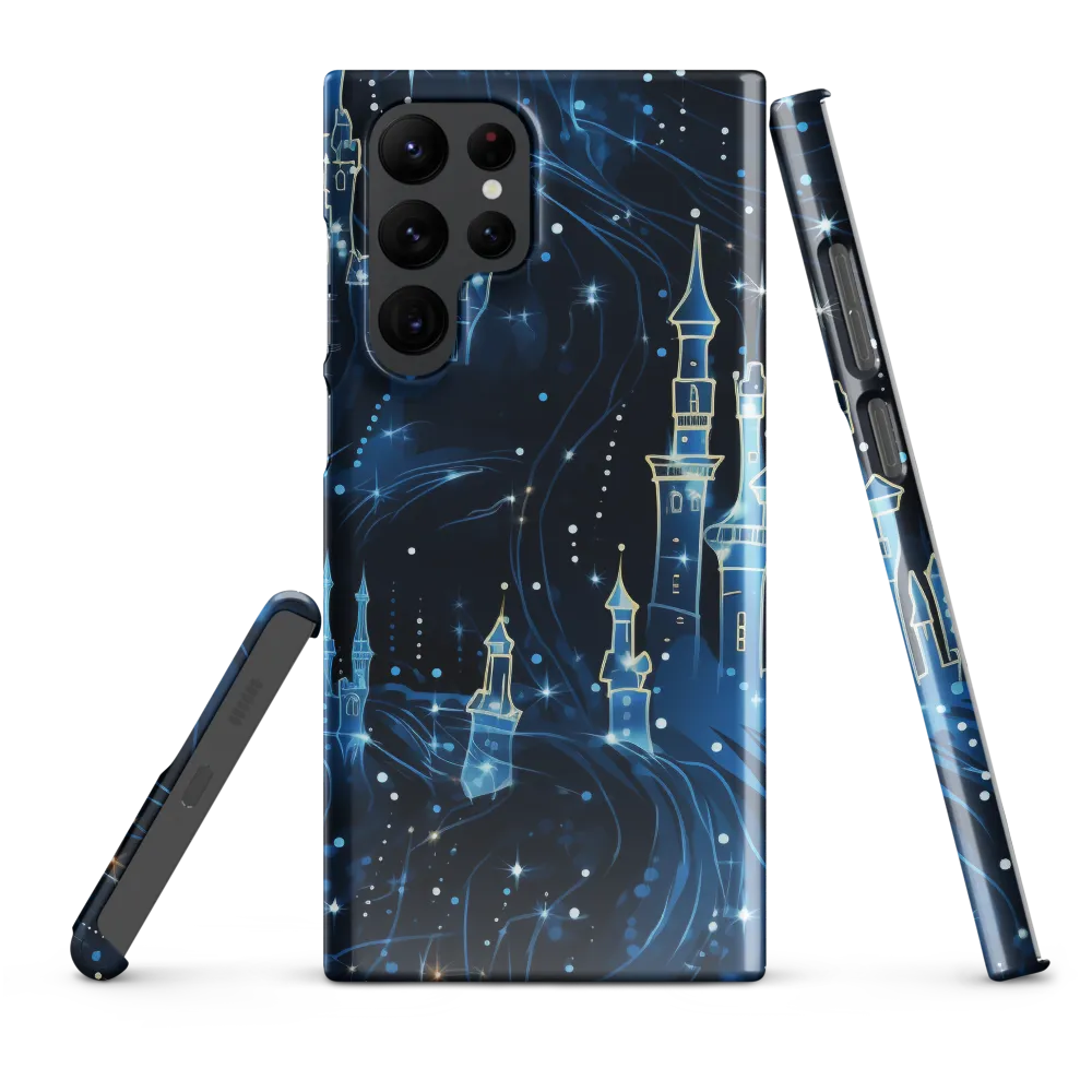 Dreamy Castles in a Starry Sky | Phone Case |  S22 Ultra | Snap Case | Glossy