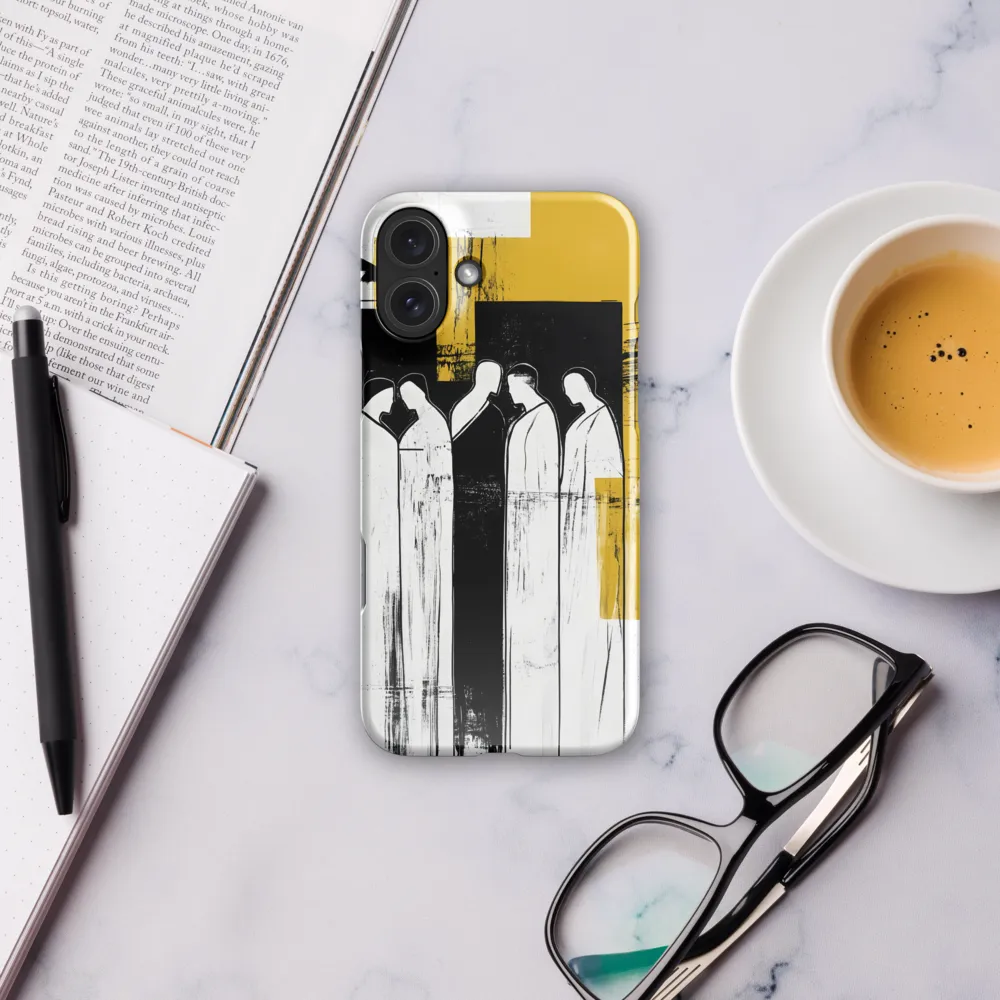 Contemplative Assemblage | Phone Case |  16 Plus | Snap Case | Glossy