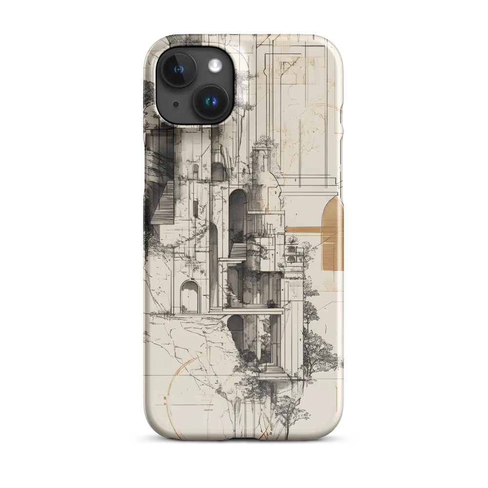 Ethereal Architectures | Phone Case |  15 Plus | Snap Case | Glossy