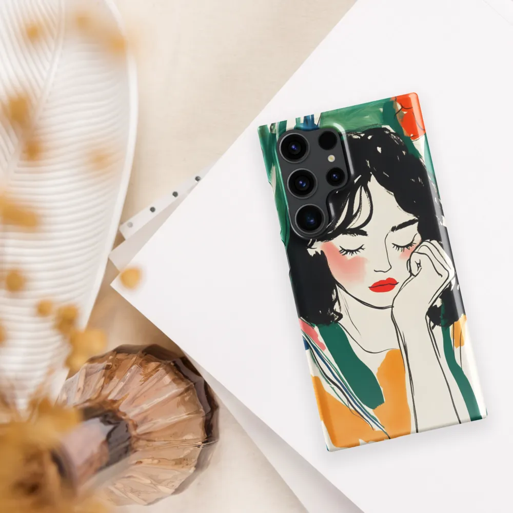 Whispers of Thought | Phone Case |  S23 Ultra | Snap Case | Glossy