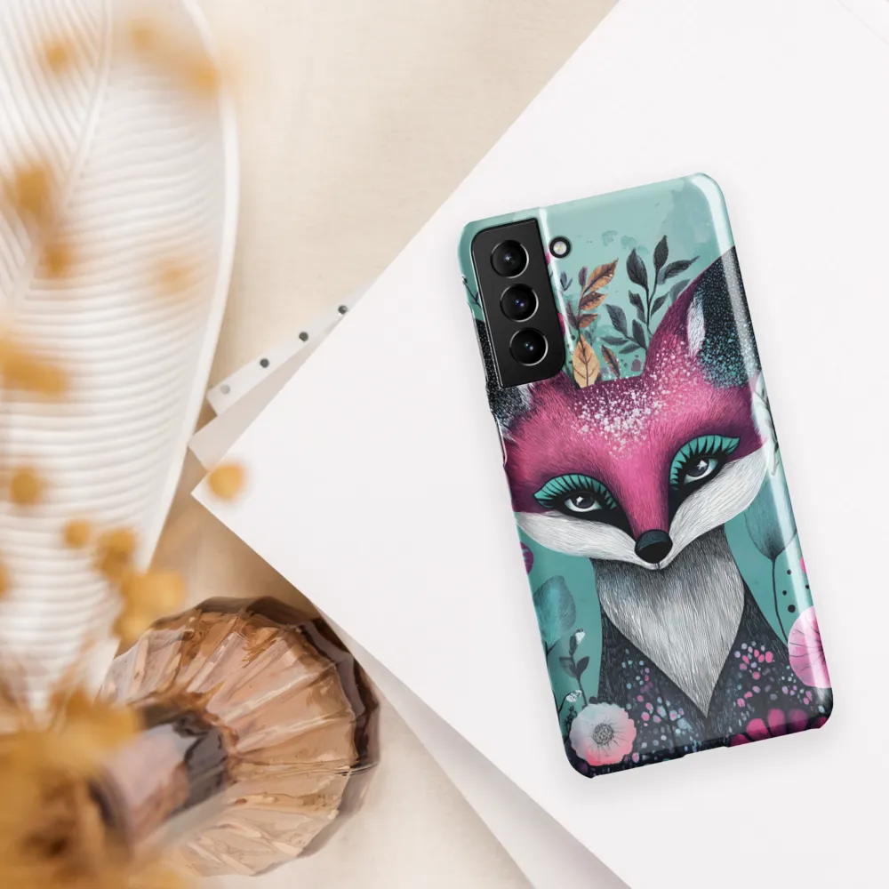 Whimsical Fox Among Blossoms