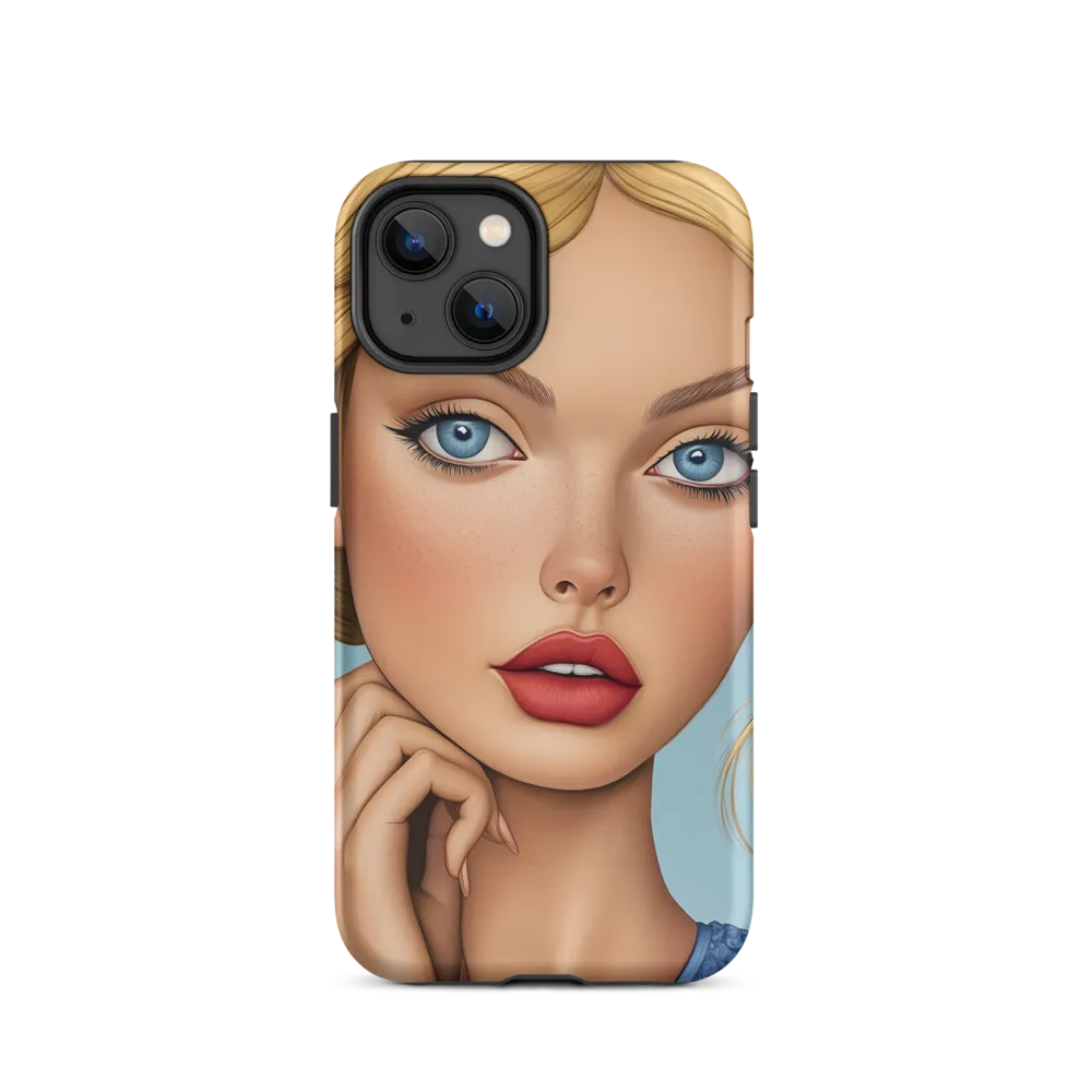 Serenity in Blue | Phone Case |  14 | Tough Case | Matte