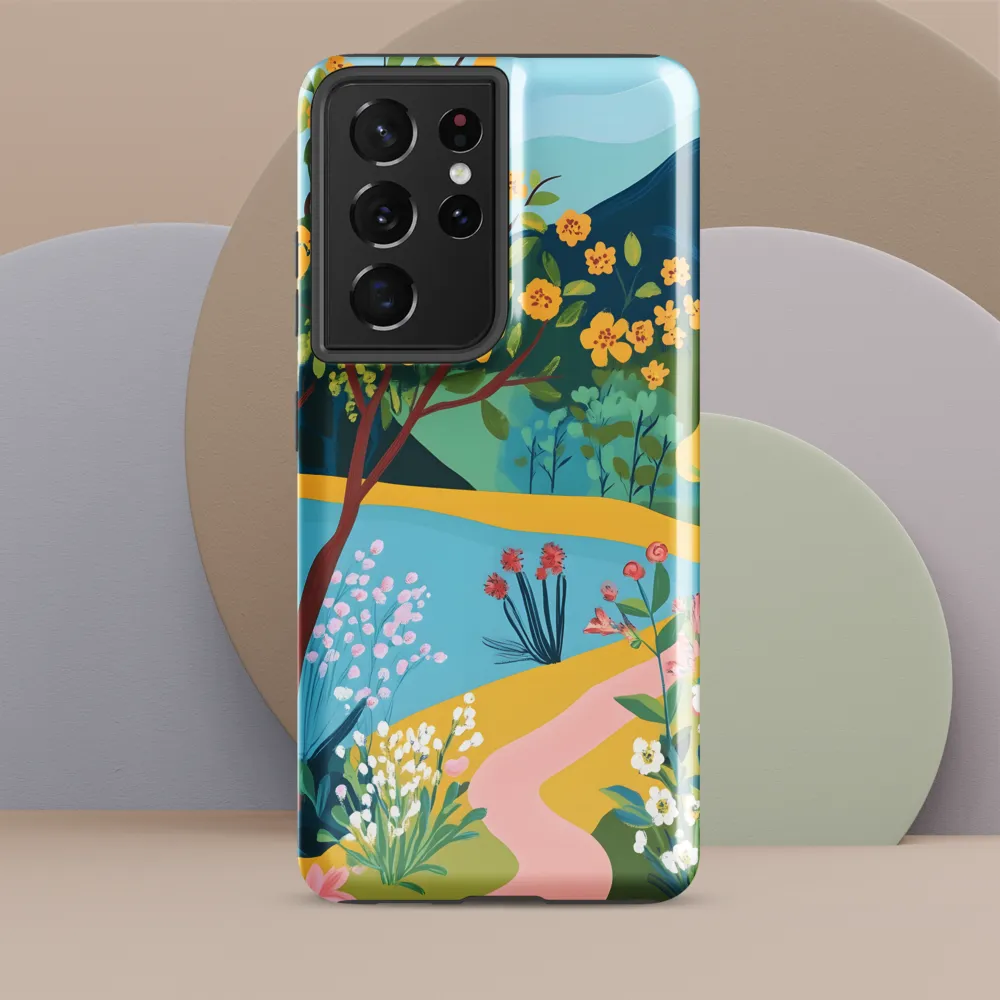 Blossoms by the Tranquil Waters