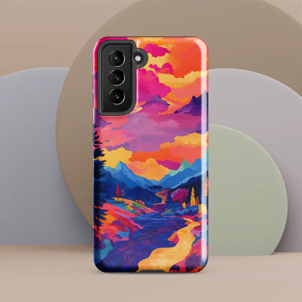 Radiant Serenity: A Surreal Landscape