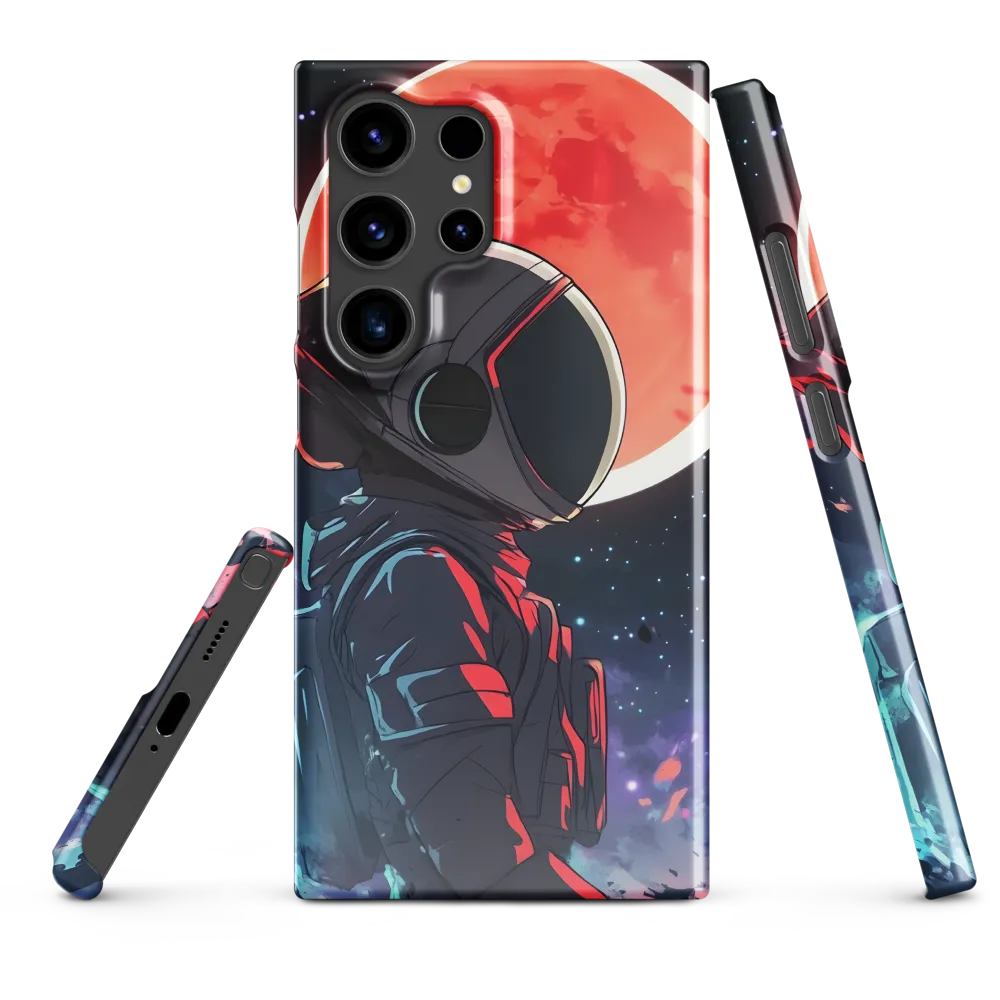 Celestial Voyage: The Dream of an Astronaut | Phone Case |  S24 Ultra | Snap Case | Glossy