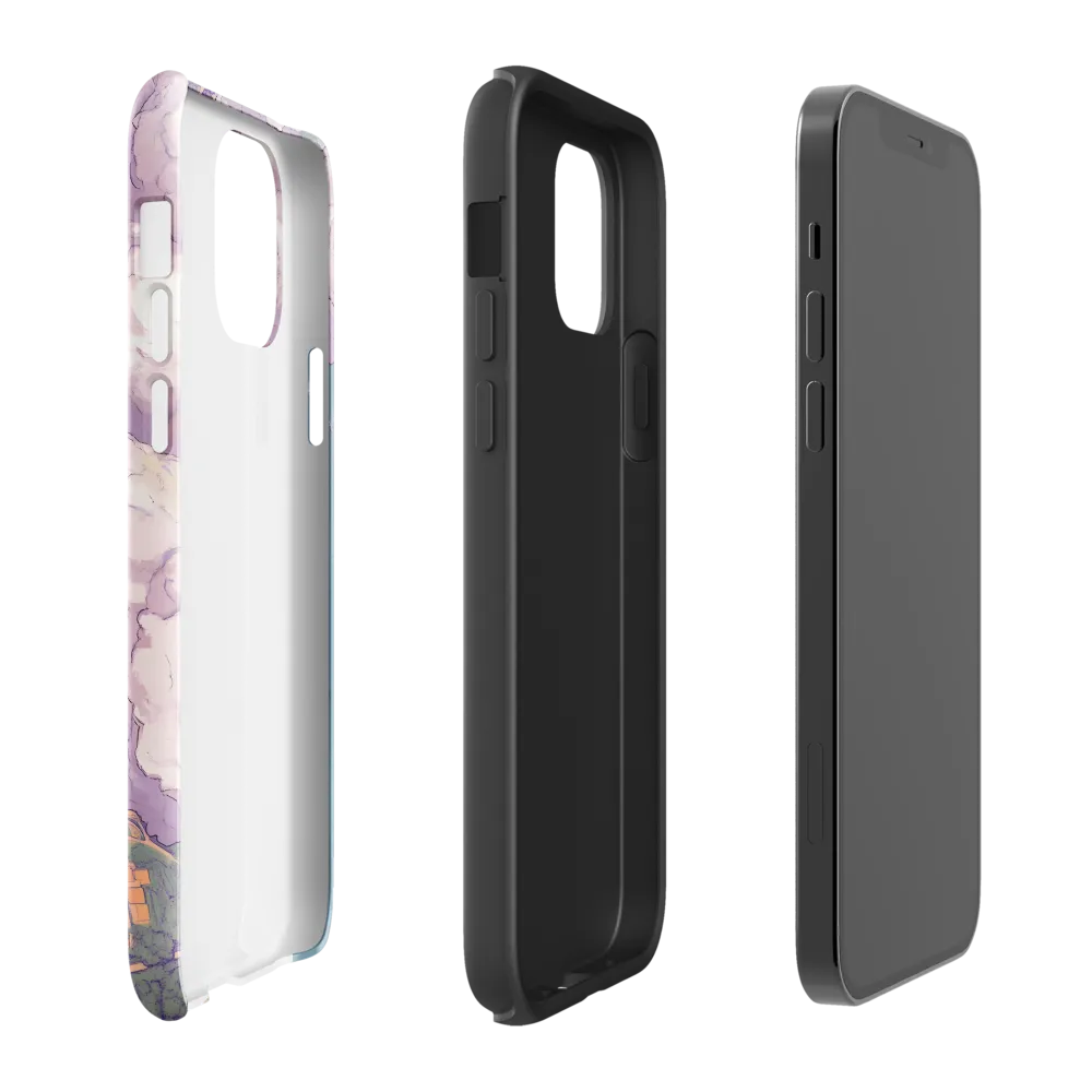 Serenity Over the Coast | Phone Case |  12 Pro | Tough Case | Glossy