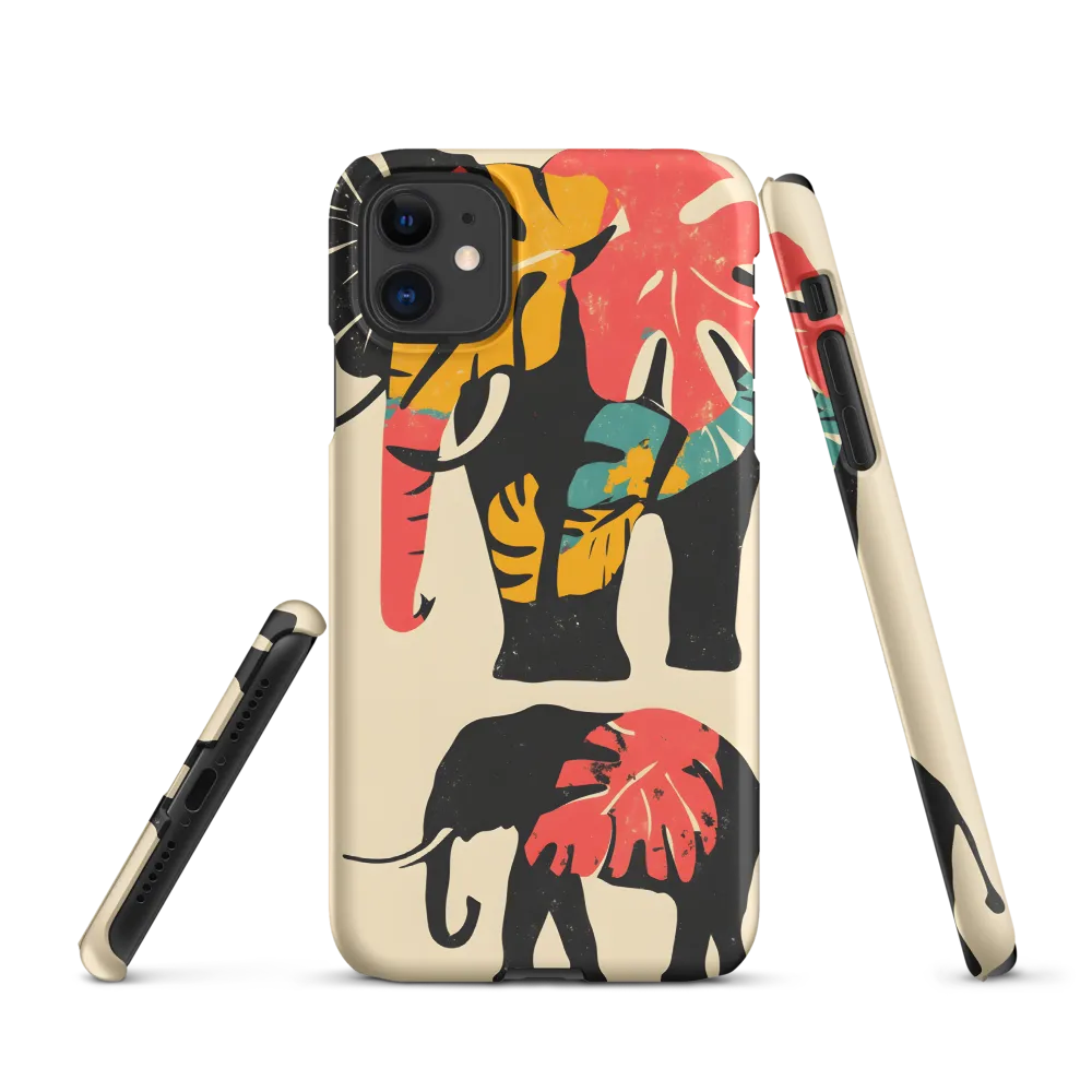 Tropical Elegance: The Elephant's Dance
