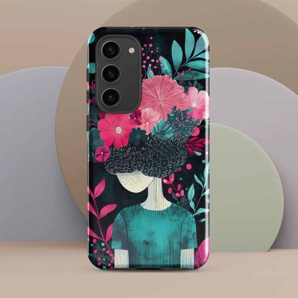 Floral Harmony: A Portrait of Serenity