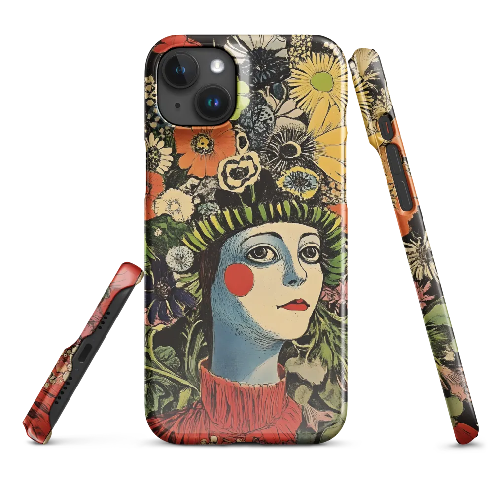 Floral Whimsy: A Portrait of Nature's Embrace