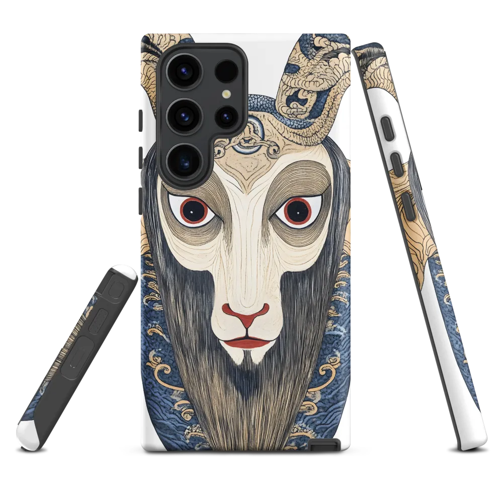 Ethereal Gaze of the Ram | Phone Case |  S23 Ultra | Tough Case | Matte