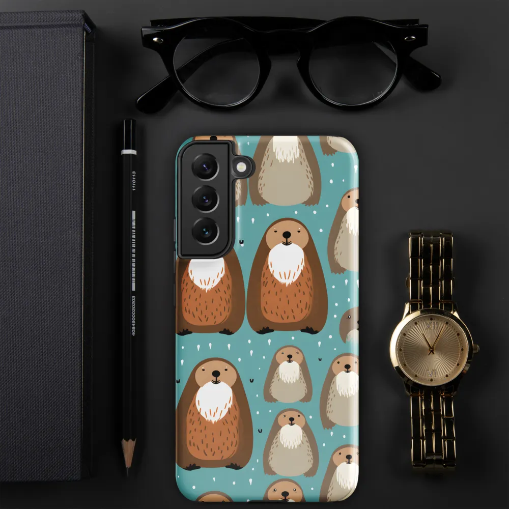 Whimsical Otter Pattern