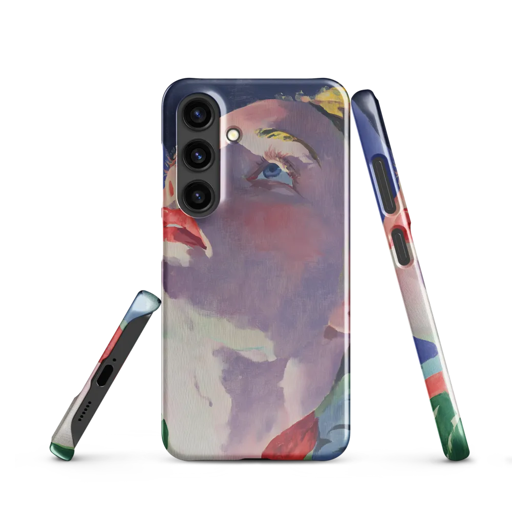 Gaze of Contemplation | Phone Case |  S24 | Snap Case | Glossy