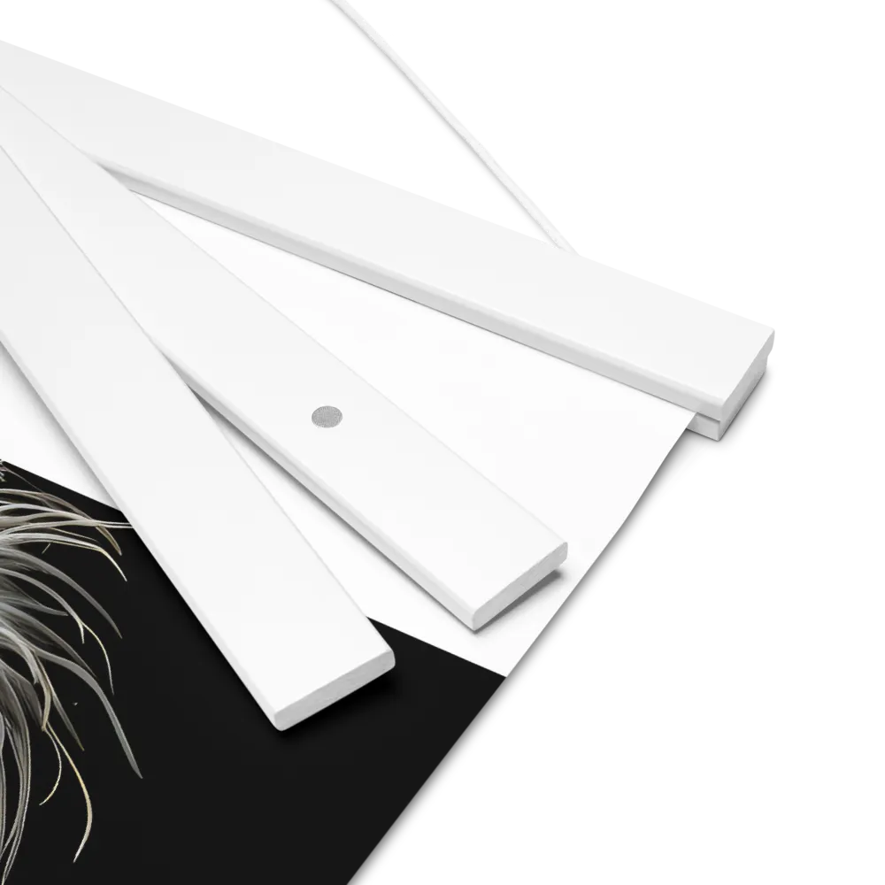 Majestic Portrait of a Pelican | Poster With White Wood Hanger | 16″×20″