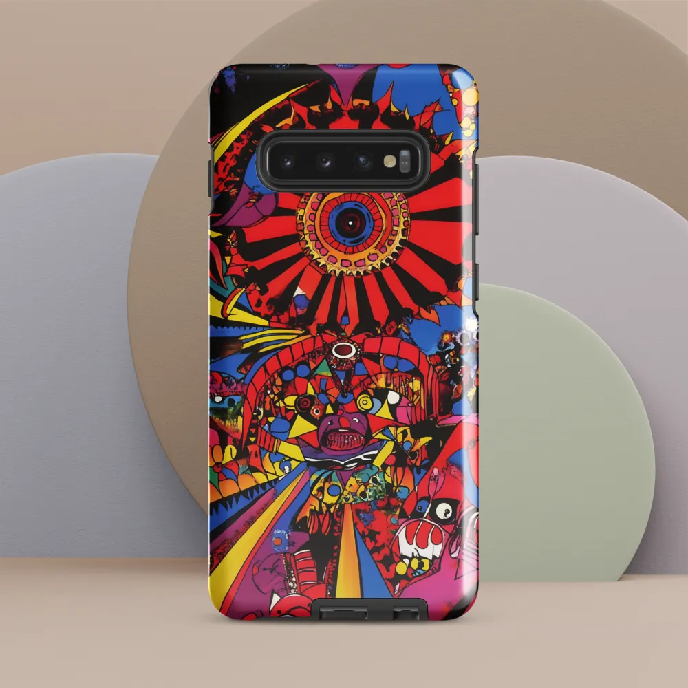 Cosmic Kaleidoscope | Phone Case |  S10 Plus | Tough Case | Glossy