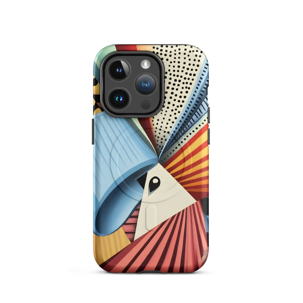 Symphony of Shapes | Phone Case |  14 Pro | MagSafe® Tough Case | Matte